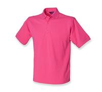 Henbury Polo pesado p/c fucsia XXL, fucsia, XX-Large