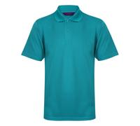 Henbury - Polo pique deporte manga corta Transpirable Modelo Coolplus® Hombre