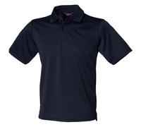 Henbury Polo pique deporte manga corta Transpirable Modelo Coolplus® (RW635)