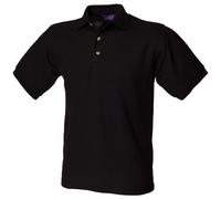 Henbury último 65/35 polo camisa h410 - hombre casual manga corta