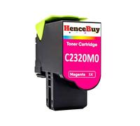HenceBuy Cartucho de tóner magenta compatible de repuesto para Lexmark C2425 MC2425 MC2425adw C2535dw MC2535 MC2535adwe MC2325 MC2325adw C2325 C2325dw MC2640 MC2640adwe C2320M0M0 (1 Mago enta)