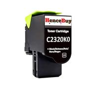 HenceBuy Cartucho de tóner negro compatible con Lexmark C2320K0 para impresora Lemark C2325 MC2325adw C2535dw MC2535adwe C2425dw MC2425adw MC2640adwe (negro, 1000 páginas)