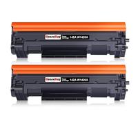 HenceBuy (Con Chip 142A Negro W1420A Toner para HP 142X W1420X Cartucho de Tóner Compatible para HP LaserJet M110w M110 LaserJet MFP M140w M140 M139 M139w Impresora (2 Negro)