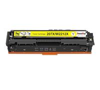 HenceBuy Con chip 207X Amarillo Tóner W2212X Compatible para HP 207A W2212A Cartucho de tóner Reemplazo para HP Color LaserJet Pro MFP M283fdw M282nw M283fdn M255dw M255nw M283 M282 M255 Impresora