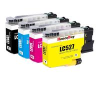 HenceBuy LC527XL Cartuchos compatibles con Brother LC527 LC527VAL Multipack | Cartuchos de impresora MFC-J4350DW MFC-J4550DW impresora LC527BK LC527C LC527M LC527Y