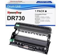 HenceBuy Unidad de tambor DR730 (no tóner) de repuesto para Brother DR730 DR-730 DR760 DR-760 Unidad de tambor funciona con impresora MFC-L2750DW HL-L2370DW MFC-L2710DW HL-L2350DW DCP-L2550DW (1