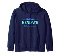 Hendaya Francia | Hendaya Paga Costa de Francia Vasca Sudadera con Capucha