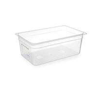 HENDI 880050 Gastronorm - Recipientes de polipropileno (1/1, 200 mm de altura, 28 L, 6 unidades)