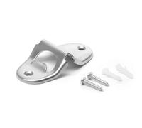 HENDI Abrebotellas, de pared, incl. tornillos, 30x50x(H)10mm, acero inoxidable