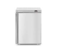 HENDI Arktic Armario congelador Budget Line, 100L | Acero inoxidable, 230V/130W, -20 a -15°C, R600a, Clase climática 4, 637x600x(H)835mm