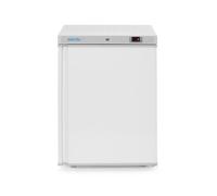 HENDI Arktic Armario congelador Budget Line, 100L | Metal con recubrimiento en polvo blanco, 230V/130W, -20 a -15°C, R600a, Clase climática 3, 637x600x(H)835mm