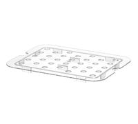 HENDI Bandeja de goteo - PC - GN 1/2 - Transparente - 325x265 mm