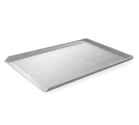 HENDI Bandeja de horno perforada con 3 bordes elevados, formato panadería | Aluminio, horno hasta 260°C, 600x400x(H)20mm, no apta para lavavajillas