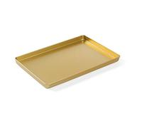 HENDI Bandeja de presentación para repostería, 300x200x(H)20mm, aluminio ligero, dorado