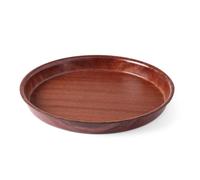 HENDI Bandeja de servicio con diseño de madera - ø320x(H)35 mm