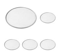 HENDI Base Bandeja Rejilla Malla Pizza, Rejilla redonda para hornear pizzas uniformemente, más crujientes, Bandeja redonda de malla para pizzas, horno, Diámetro 300 mm, Aluminio (Paquete de 5)