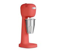 HENDI - Batidora profesional de bebidas, sin BPA, aireador de bebidas ligeras, golpeadas, capuchino helado, 1 vaso y 4 agitadores incluidos, 230 V/400 W, 170 x 196 x 490 mm, rojo