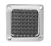 HENDI Bloque de cuchillas para cortador de patatas fritas, 11 mm, incluye placa de empuje, 110x110x(H) 10mm, aluminio y acero inoxidable