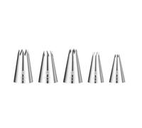 HENDI Boquillas para glaseado (dentadas) - ø6-8-10-12-14