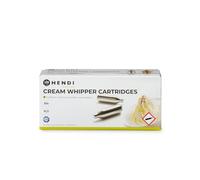 HENDI Cargas para Sifón de Nata, Cartuchos de N₂O, para Dispensadores de Crema, Pack de 50 Unidades