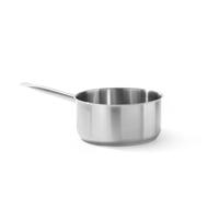 HENDI Cazo de cocina sin tapa, fondo de inducción continuo, apto para todas las fuentes de calor y el lavavajillas, con mango que se mantiene frío, 5 L, ø240x(h)115 mm, acero inoxidable