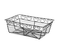 HENDI Cesta de alambre decorativa rectangular - 230x150x(H)80 mm