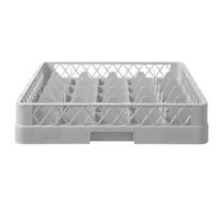 HENDI Cesta de lavavajillas para vasos - 25 compartimentos - 500x500x(H)104 mm