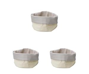 HENDI Cesta de pan redonda - Beis - ø150x(H) 150 mm (Paquete de 3)