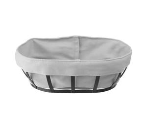 HENDI Cesta de repostería con bolsa - ovalado - 250x160x(H)75 mm