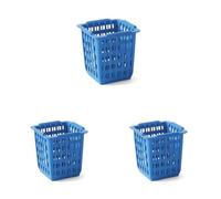 HENDI Cesta para cubiertos - azul - 125x84x(H)135 mm (Paquete de 3)