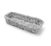 HENDI Cesta para cubiertos - Gris claro - 270x100x(H)45 mm