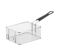 HENDI Cesta para Freir, Cesta de Colador, para Freir Frituras y Papas, con Agarradera, para los modelos de Freidoras de HENDI de 6L, 238x185x(H)100mm, Acero Inoxidable