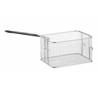 HENDI Cesta para Freir, Cesta de Colador, para Freir Frituras y Papas, con Agarradera, para algunos modelos de Freidoras de HENDI de 8L, 240x190x(H)140mm, Acero Inoxidable