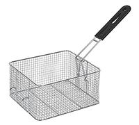 HENDI Cesta para Freir, Cesta de Colador, para Freir Frituras y Papas, con Agarradera, para los modelos de Freidoras de HENDI de 6L, 238x185x(H)100mm, Acero Inoxidable