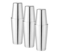 HENDI Coctelera, BarUp, coctelera Boston Tin-on-Tin, uso universal, 2 vasos mezcladores contrapesados: de 600ml, ø90x(H)140mm y de 800ml, ø92x(H)174mm, apto para el lavavajillas, acero inoxidable