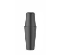 HENDI Coctelera, BarUp, coctelera Boston Tin-on-Tin, uso universal, 2 vasos mezcladores contrapesados: de 600ml, ø90x(H)140mm y de 800ml, ø92x(H)174mm, acero inoxidable, negro