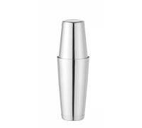 HENDI Coctelera, BarUp, coctelera Boston Tin-on-Tin, uso universal, 2 vasos mezcladores contrapesados: de 600ml, ø90x(H)140mm y de 800ml, ø92x(H)174mm, acero inoxidable