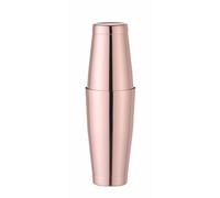 HENDI Coctelera, BarUp, coctelera Boston Tin-on-Tin, uso universal, 2 vasos mezcladores contrapesados: de 600ml, ø90x(H)140mm y de 800ml, ø92x(H)174mm, acero inoxidable cobreado
