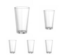 HENDI Coctelera Boston - vaso mezclador - 0.45 L (Paquete de 5)