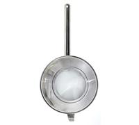 HENDI Colador cónico, malla metálica en la mitad - ø245x(H)475 mm