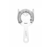HENDI Colador de cócteles, BarUp, colador Hawthorne, de gusanillo y barra, para cocktails y bar, 160x75x(H)15mm, acero inoxidable