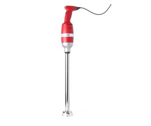 HENDI Conjunto: batidora de mano-brazo batidor de 40cm -accesorio batidor de varillas de 33cm y soporte de almacenamiento de pared, velocidad variable, 230V, 400W, ø100x(H)765mm, PA, acero inoxidable