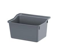 HENDI Contenedor para carrito de servicio, compatible con carros 810200, 816264 y 816271, recipiente auxiliar AmerBox, 325x240x(H)180mm, base 294x185mm, polipropileno