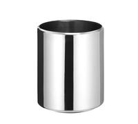 HENDI Contenedor redondo para helado, recipiente alimentario apto para frigorífico y congelador, 7L, ø200x(H) 250mm, acero inoxidable