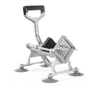 HENDI Cortador manual de patatas fritas, para montar en mesa o pared, incluye 4 cuchillas rebanadoras de patatas fritas y plancha de montaje, 430x168x(H) 290 mm