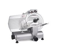 HENDI Cortafiambres eléctrico Kitchen Line, cuchilla ⌀300mm | 230V, 250W, 456rpm, 615x494x(H)477mm, carcasa de aluminio anodizado