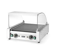 HENDI Cubierta de vidrio, para HENDI 268506 Asador eléctrico de salsichas con rodillos - 7 rodillos, 470x325x(H) 240 mm