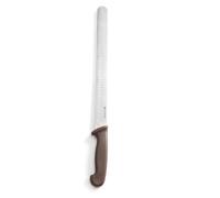HENDI Cuchillo para jamón/salmón - Marrón - 490x25x(H) 40 mm