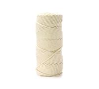 HENDI Cuerda para preparación de Roulade, Cordel de Cocina, cordón Hilo alimentario para Atar Carne, Pescado o Verduras, Hacer Salchichas, Cuerda de Carnicero, 70m, 100g, algodón Puro