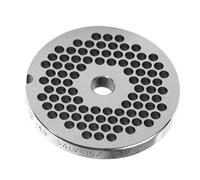 HENDI Disco perforado para picadora de carne, agujeros ⌀2mm, accesorio de repuesto, ⌀82mm, acero inoxidable